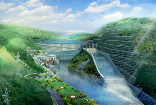 中牟老挝南塔河1号水电站项目